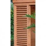 Spijlen wand red class wood horizontaal 99 x 243 cm +€ 103,95